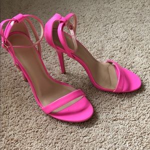 Hot Pink Stilettos!